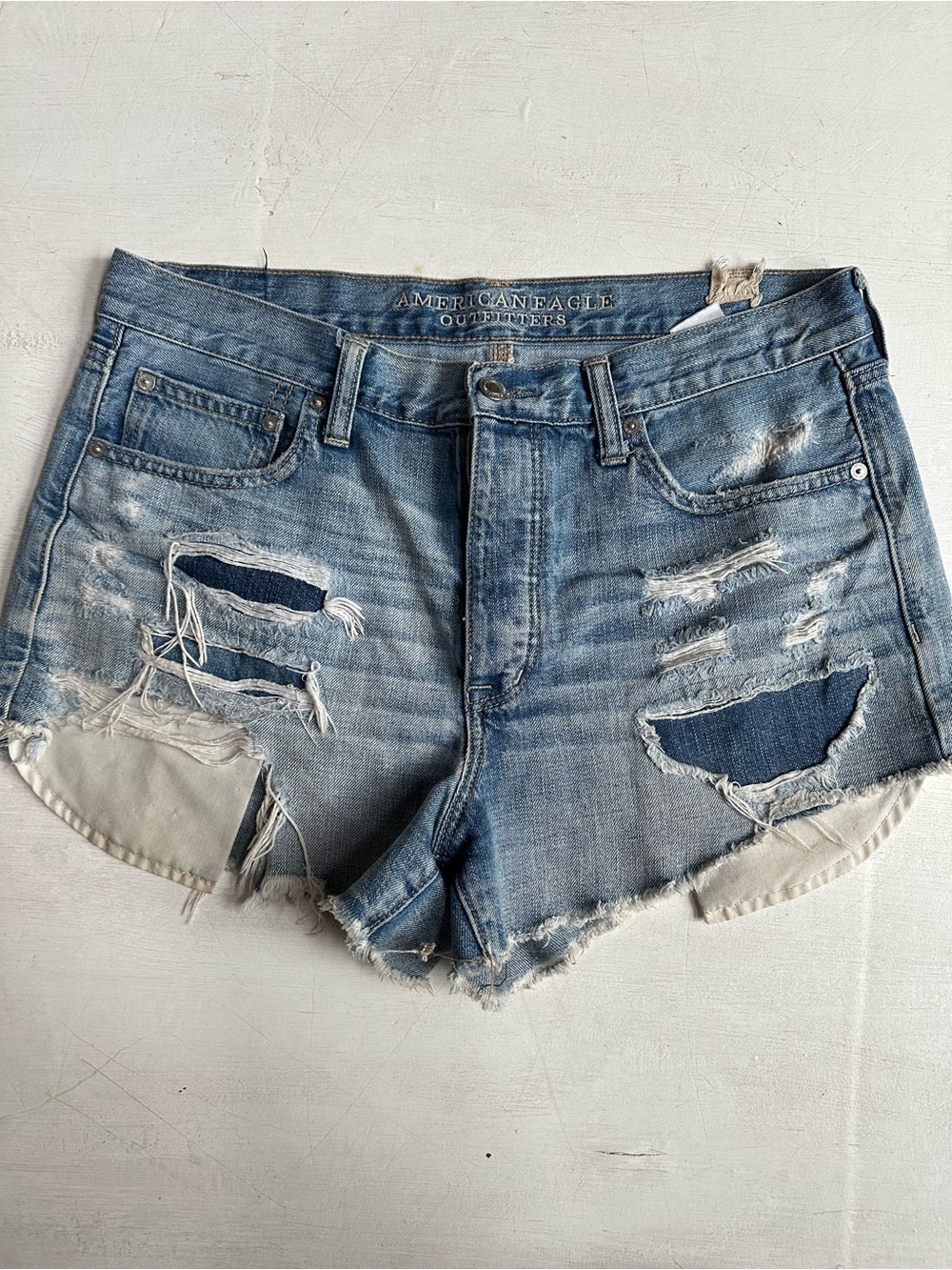 American Eagle Vintage Hi Rise Festival Shorts